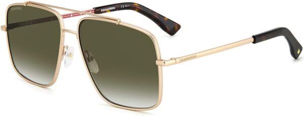 Occhiali da sole DSquared D2 0050/s Oro Opaco 60 mm-0