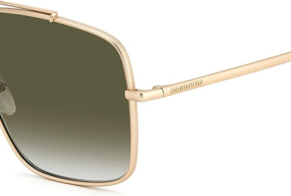 Occhiali da sole DSquared D2 0050/s Oro Opaco 60 mm-3