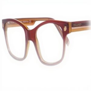 Montature DSQUARED2 DQ5036 Rosso Uomo Design Esclusivo