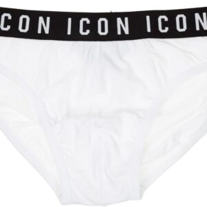 Slip Uomo DSQUARED2 Be Icon Bianco Tinta Unita XL-0