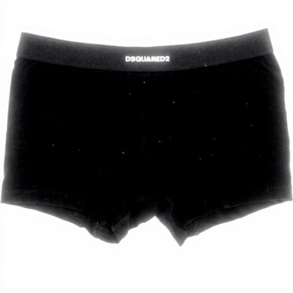 Boxer DSQUARED2 Nero Trunk Twin Pack Uomo Intimo