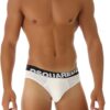 DSQUARED2 Brief Bipack DCX670030 100 Bianco, 100 Bianco, XXXL-0