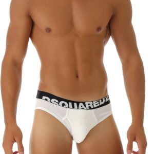 DSQUARED2 Brief Bipack DCX670030 100 Bianco, 100 Bianco, XXXL-0
