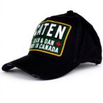 Dsquared2 berretto uomo cotone gabardine blu regolabile