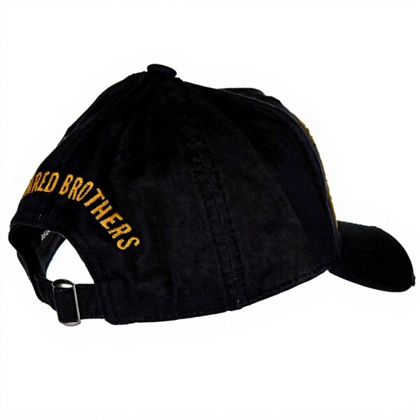 Dsquared2 berretto uomo cotone gabardine blu regolabile