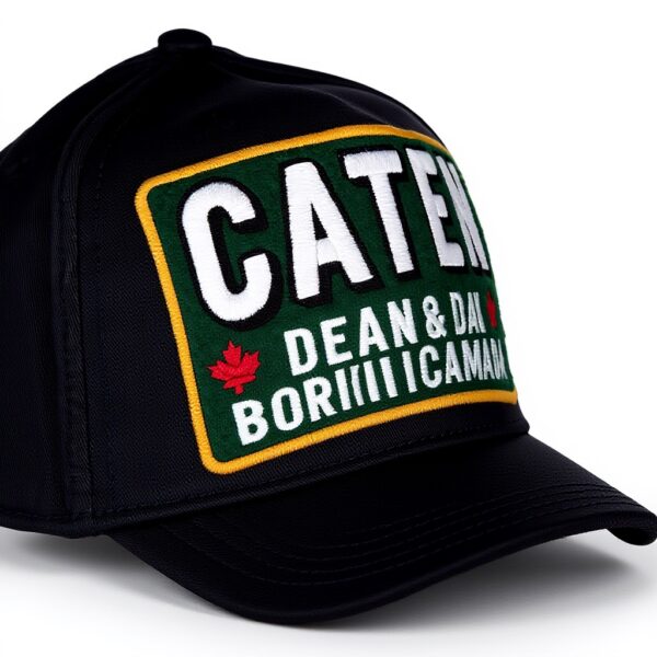 Dsquared2 berretto uomo cotone gabardine blu regolabile