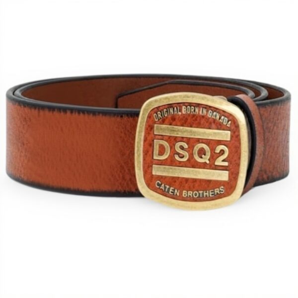 Cintura cuoio DSQUARED2 donna fibbia logo IV accessorio