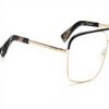 Occhiali DSQUARED2 D2 0018 Uomo Nero Oro Design Lusso