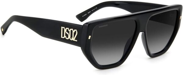 Occhiali da sole DSQUARED2 D2 0088/S Unisex Black Gold-2