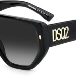 Occhiali da sole DSQUARED2 D2 0088/S Unisex Black Gold-0