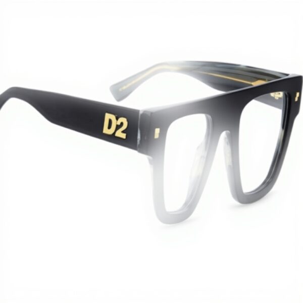 Dsquared2 D2 0147 Occhiali Uomo Nero Corno 54mm