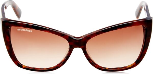 Occhiali da sole Dsquared2 DQ0129 cateye donna Havana-1