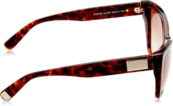 Occhiali da sole Dsquared2 DQ0129 cateye donna Havana-2