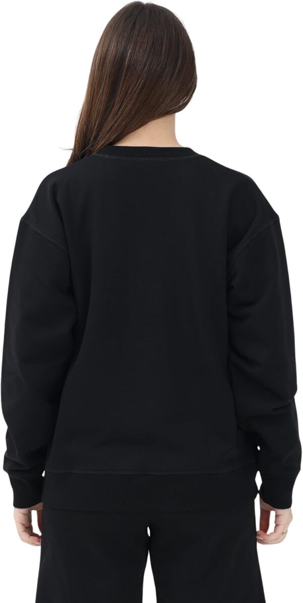 Felpa DSQUARED2 Donna Ragazzi Bambini Girocollo Nera Logo-1