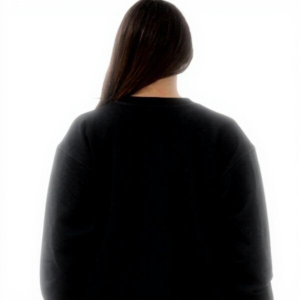 Felpa DSQUARED2 Donna Ragazzi Bambini Girocollo Nera Logo