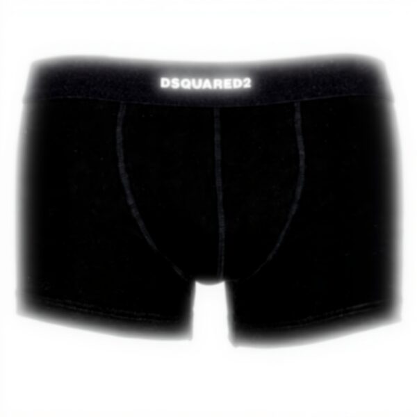 Cintura DSQUARED2 Logo Slip Nero XL Accessori Uomo