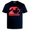 Maglietta DSQUARED2 Uomo Cotone Stampa Foglia Canada