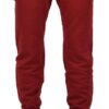 Pantalone Tuta Uomo DSQUARED2 Rosso Cotone Grafica XXL-0
