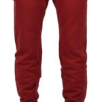 Pantalone Tuta Uomo DSQUARED2 Rosso Cotone Grafica XXL-0