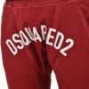 Pantalone Tuta Uomo DSQUARED2 Rosso Cotone Grafica XXL-3