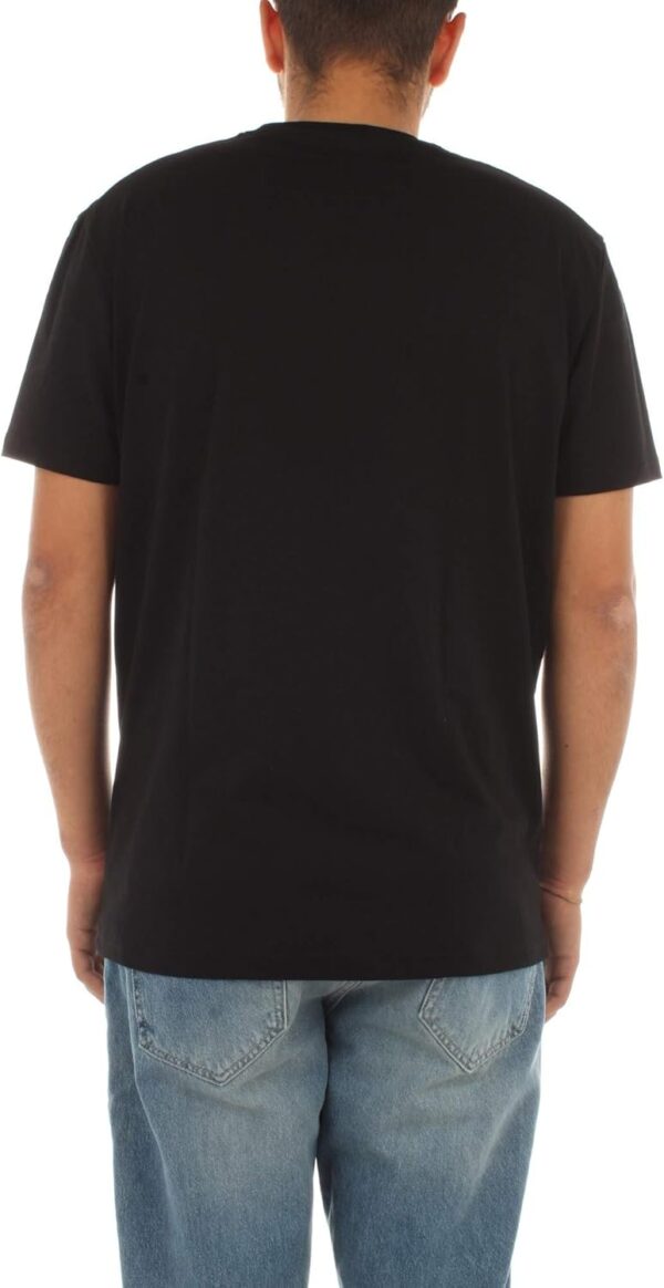 T-shirt DSQUARED2 nero round neck maglietta uomo-4