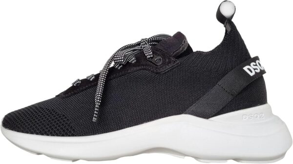 Sneaker DSQUARED2 Fly SNM0286 Bianco Nero Unisex-0