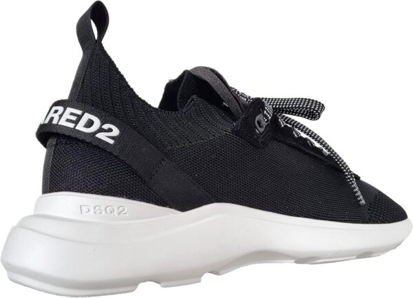Sneaker DSQUARED2 Fly SNM0286 Bianco Nero Unisex-2