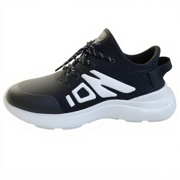 Sneaker DSQUARED2 Unisex Nero Bianco Fly SNM041359204345M063