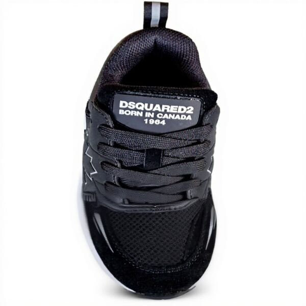 Scarpe DSQUARED2 Uomo Dash Nero Sneaker Casual SNM0376