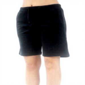 Shorts sportivo DSQUARED2 nero logo donna ragazzi bambini