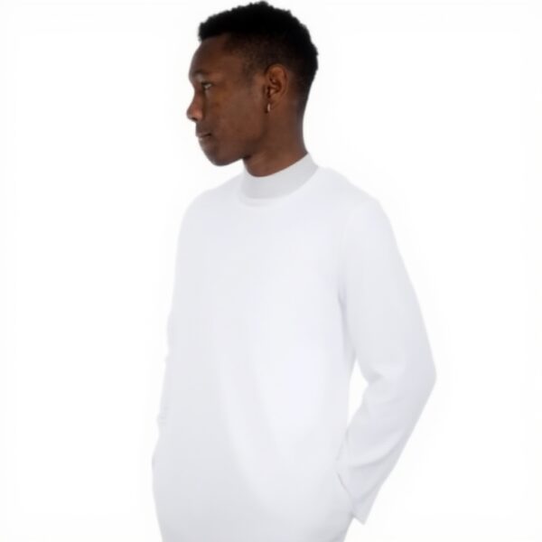 T-shirt DSQUARED2 patch logo bianca uomo donna cotone