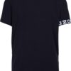 T-shirt DSQUARED2 nera unisex manica logata cotone-0