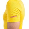 T-shirt uomo DSQUARED2 cotone manica corta giallo