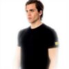 T-Shirt Uomo DSQUARED2 Nero Patch Logo Manica Casual