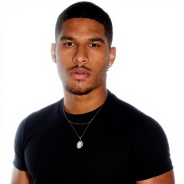 T-Shirt Uomo DSQUARED2 Nero Logo Manica Casual