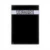 Telo mare DSQUARED2 nero logo unisex asciugamano spiaggia