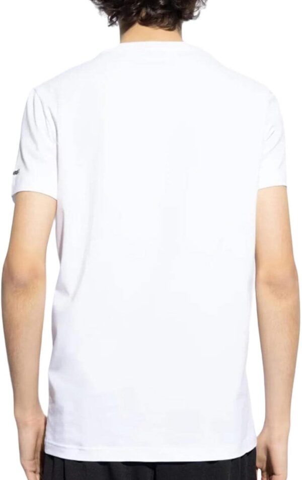 T-shirt DSQUARED2 bianca sottogiacca cotone uomo-1
