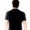 T-shirt DSQUARED2 nera logo bianco cotone uomo