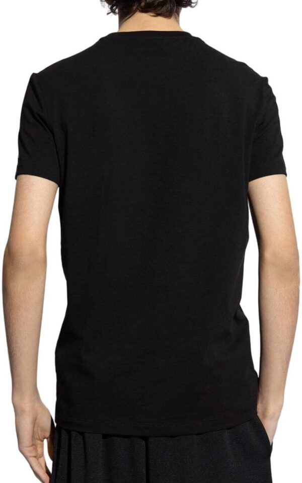T-shirt DSQUARED2 nera sottogiacca cotone uomo XL-1