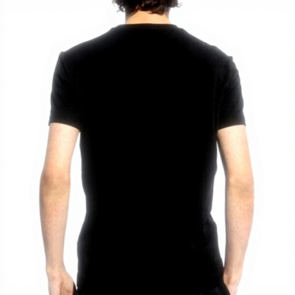 T-shirt DSQUARED2 nera sottogiacca cotone uomo XXL