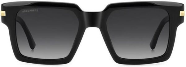 Gafas DSQUARED2 D2 0161 BLACK Eye size 52 Bridge 20 Unisex-0