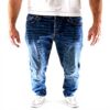 Jeans Slim JACK JONES Vita Bassa Tessuto Elastico Uomo