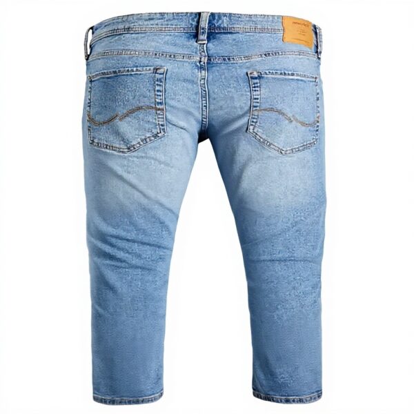 Jeans Uomo Tapered Fit JACK JONES JJIMIKE Blu Grigio