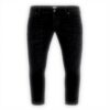Jeans Uomo Tapered Fit JACK JONES Denim Nero Plus Size