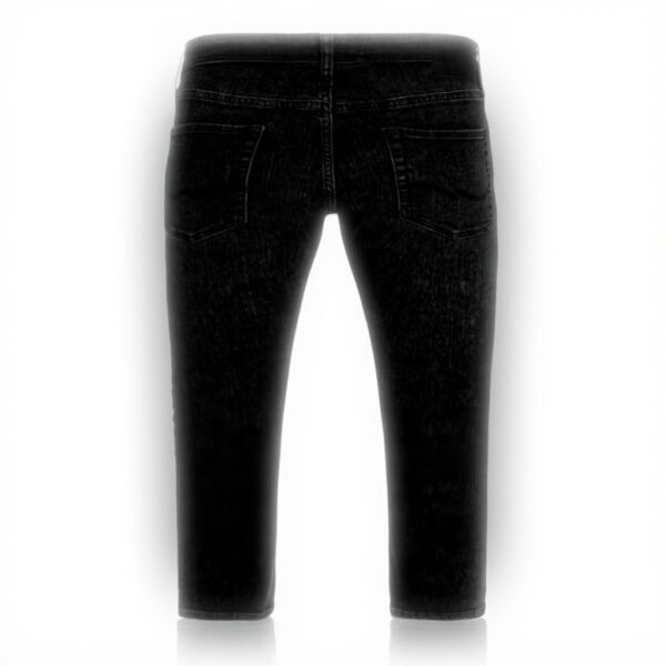 Jeans Uomo Tapered Fit JACK JONES Denim Nero Plus Size