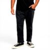 Jeans Uomo Tapered Fit JACK JONES Denim Nero Plus Size