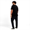 Jeans Uomo Tapered Fit JACK JONES Denim Nero Plus Size