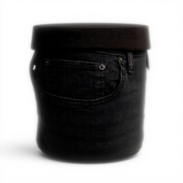 Jeans Uomo Tapered Fit JACK JONES Denim Nero Plus Size