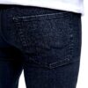 Jeans Uomo JACK amp JONES Tapered Fit Blu Scuro Cotone Elastan