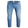 Jeans Uomo Tapered Fit JACK JONES JJIMIKE Blu Grigio